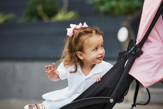 kid in stroller